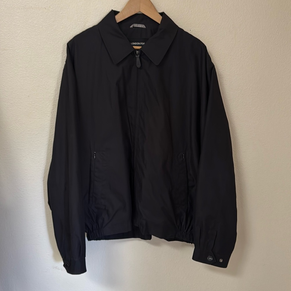 London Fog Men’s Black Golf Jacket